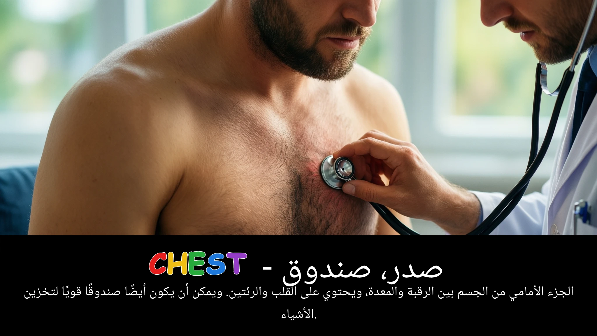 Arabic Illustration for chest